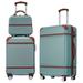 Luggage 100% ABS Expandable Spinner Suitcase, Cosmetic Suitcase, 3 Set