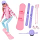 Barbies Puppe Zubehör Ski Anzug Snowboard Ken Tauchen Schwimmen Anzug Kunststoff Spielzeug Fit Für
