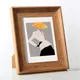 2 Colors High Quality Desktop Photo Frame Rectangular Nordic Style Picture Frames 5-10 Inch Hanging