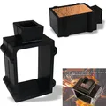 TM Blacksmith Cast Iron 2-Part Flask Mold Frame for Sand Casting Jewelry Metal Casting Making Tool