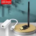 USB Wifi Adapter Wifi USB Dongle USB RJ45 Ethernet Laptop TV Box Network Card Wi-fi Antenna for PC