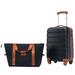 Expandable Hardshell 20-Inch Luggage + Travel Bag Spinner Suitcase with TSA Lock Lightweight