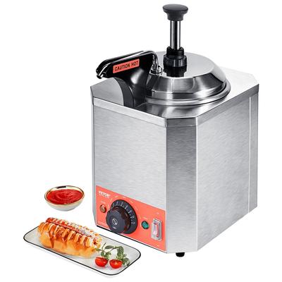 VEVOR 80-1300W Electric Cheese Sauce Warmer Cheese Dispenser with Pump