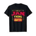 Personalized Name Jan I Love Jan T-Shirt