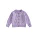 Peyakidsaa Baby Girls Warm Cardigan Sweater Flower Embroidery Knit Crochet Button Coat Fall Winter Jacket