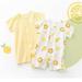 LYCAQL Baby Bodysuit Baby Boy Girl Romper Jumpsuit Outfits Clothes Crawl Walk Baby Boy Outfit (C 0-3 Months)