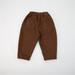 LYCAQL Baby Girl Clothes Plus Sweat Pants Son Boy Winter Corduroy Trousers Children Thickening Of The Girls Pants for Boys (Coffee 6-12 Months)