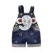 PMUYBHF Clearance Toddler Baby Girls Boy s Denim Suspender Jeans Overalls Jean Overall Summer for Baby Girl Boy with Cute 3D Baby Boy Outfits Gifts for Toddlers Bulk