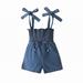 Fattazi Children s Clothing Girls Summer Baby And Children s Suspenders Children s Jumpsuit Jeans Straps And Pants Fashionable