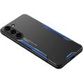 Thin and Light Aluminum Alloy Phone Case for Samsung Galaxy S20 S10 S9 S8 Ultra Plus FE Shockproof Metal Matte Back Cover Durable Protective Hot Shell with Soft Borders(Blue S10 Plus)
