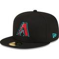 Men's New Era Black Arizona Diamondbacks Alternate Authentic Collection On-Field 59FIFTY Fitted Hat