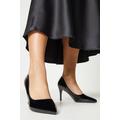 Faith: Catrin Patent High Heel Pointed Court Shoes