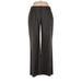 The Limited Dress Pants - High Rise: Gray Bottoms - Women's Size 10
