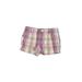 Baby Gap Shorts: Purple Plaid Bottoms - Kids Girl's Size 3