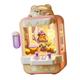 Harilla Claw Machine Arcade Game Arcade Candy Capsule Claw Prizes Toy Exciting Play Electronic Small Toys for Home Party Favors, Pink