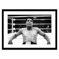 Muhammad Ali Ringside 1975 Boxing Framed Photo Memorabilia