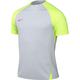 Nike Herren Top M Nk Df Strk Top Ss, Pure Platinum/Volt/Hyper Pink, DV9237-043, XL