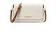 Michael Kors Medium Logo Convertible Crossbody Bag, Vanilla Signature, M