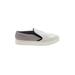 Vince. Sneakers: Slip-on Platform Casual Gray Color Block Shoes - Women's Size 8 1/2 - Almond Toe