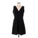 Gap Casual Dress - Mini: Black Solid Dresses - Women's Size 10