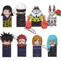 WM-Mini figurines d'action blocs de construction jouets Jujutsu Kaimmer Itadori Yuji Megumi