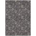 Brown 120 x 96 x 0.19 in Area Rug - Bungalow Rose Ayush Indoor/Outdoor Area Rug w/ Non-Slip Backing Polyester | 120 H x 96 W x 0.19 D in | Wayfair