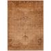 Brown 120 x 96 x 0.19 in Area Rug - Bungalow Rose Ayush Indoor/Outdoor Area Rug w/ Non-Slip Backing Polyester | 120 H x 96 W x 0.19 D in | Wayfair