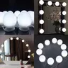 Nordic Vanity Mirror Fill Light luminanza regolabile 3 colori LED USB Wall Bulbs String per tutti i