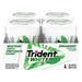 Trident White Spearmint Sugar Free Gum 4 Bottles of 60 Pieces (240 Total Pieces)