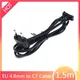 European Korea 2 Prong 4.8mm Pin 90 Degree Angle to IEC320 C7 Firgure 8 Power Lead Cable for TV LED