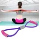 Widerstand Bands Yoga Fitness Widerstand 8 Wort Brust Expander Seil Workout Muscle Fitness Gummi