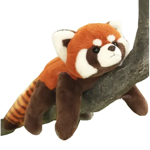 Lebensechte Waschbär Stofftiere Waschbär Plüsch tier niedlichen Panda Plüsch tier Spielzeug Geschenk