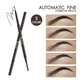 Waterproof Natural Long Lasting Paint Tattoo Eyebrow Black Brown Eyebrow Pencil With Brush Makeup