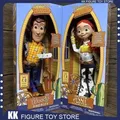 Disney Toy Story 4 Anime Figur sprechen Woody Buzz Jessie Rex Action figuren Dekoration Modell