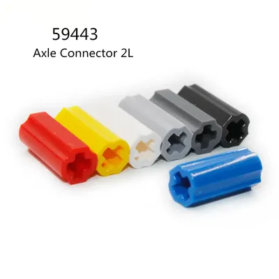 1 Stück Bausteine 59443 Achsverbinder 2L Ziegelsammlungen Bulk Modulares GBC-Spielzeug für Image