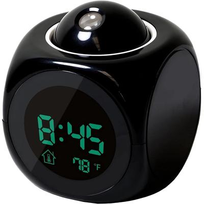 LED Projection Alarm Clock