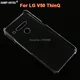 Für LG V50 ThinQ 5G 6 4 "Glossy Snap Telefon Fall Kristall Unsichtbare Harte PC Abdeckung Klar