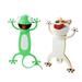 VOSS Cartoon 2PCS 3D Wacky Gift Student Bookmark Kawaii Bookmark Animal Stereo Office & Stationery