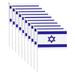Festive Gifts 2023 Clearance Israel Flag Flag Set Small Handheld Flag 5x8 Inches Israel Flag Flag Set Small Handheld Flag 5x8 Inches Home Decor
