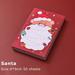 FNGZ Christmas Sticky Note Clearance Promo 50 Pieces Funny Christmas Notepads Santa Notepads Christmas Sticky Notes Memo Pads for Christmas Holidays Decoration Present