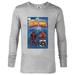 Marvel Deadpool Secret Secret Wars Action Figure Cover Art - Long Sleeve T-Shirt for Men - Customized-Athletic Heather