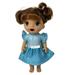 Doll Clothes Superstore Blue Sparkle Dress Fits 12 Inch Baby Alive And Little Baby Dolls