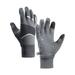 Rigardu Motorcycle Gloves Touchscreen Cycling Gloves Warm Winter Thermal Gloves Mountain Bike Anti Slip Gloves Breathable Lightweight Dirt Street Bike Glove Non Slip For Cold Grey+M