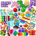 Fidget Toys Set 75 Pack Sensory Toys Party Favors Kids Autism Autistic Children Christmas Gift Classroom Treasure Box Chest Prizes Pinata Stuffer Gifts Small Mini Bulk Toy Carnival ADHD