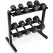 Rubber Encased Dumbbells With Rubber Grip Contoured Handle For Muscle Toning Strength Building & Full Body Workout