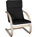 Niche Bentwood Reclining Chair Beech/Ebony