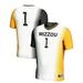 Youth GameDay Greats White #1 Missouri Tigers Lightweight Women s Soccer Jersey