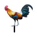 Hxoliqit Rooster Acrylic Outdoor Garden Ground Insert Garden Garden Decoration Insert Card Outdoor Garden Decor Garden Decor Garden Supplies Card Slot