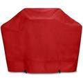 Eevelle Meridian Patio BBQ Grill Cover for Outdoor Grill - Marine Grade Fabric - Durable 600D Polyester - All-Weather Protection Barbeque Gas Grill Cover 48 H x 70 W x 24 D Red