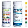 Premium Pool and Spa Test Strips - 50pcs - 6 Way Accurate Testing Strip for Pool + Hot Tub | Water Quality Testing Kit for Water Maintenance